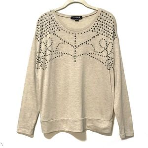 Western Style Cowgirl Grommet Top - EUC